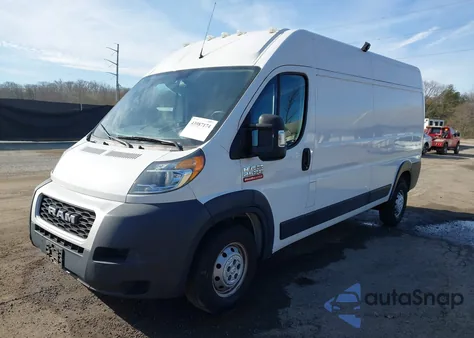 2020 Ram Promaster 2500 High Roof 159 Wb z USA, uszkodzony, nr VIN 3C6TRVDG5LE110116